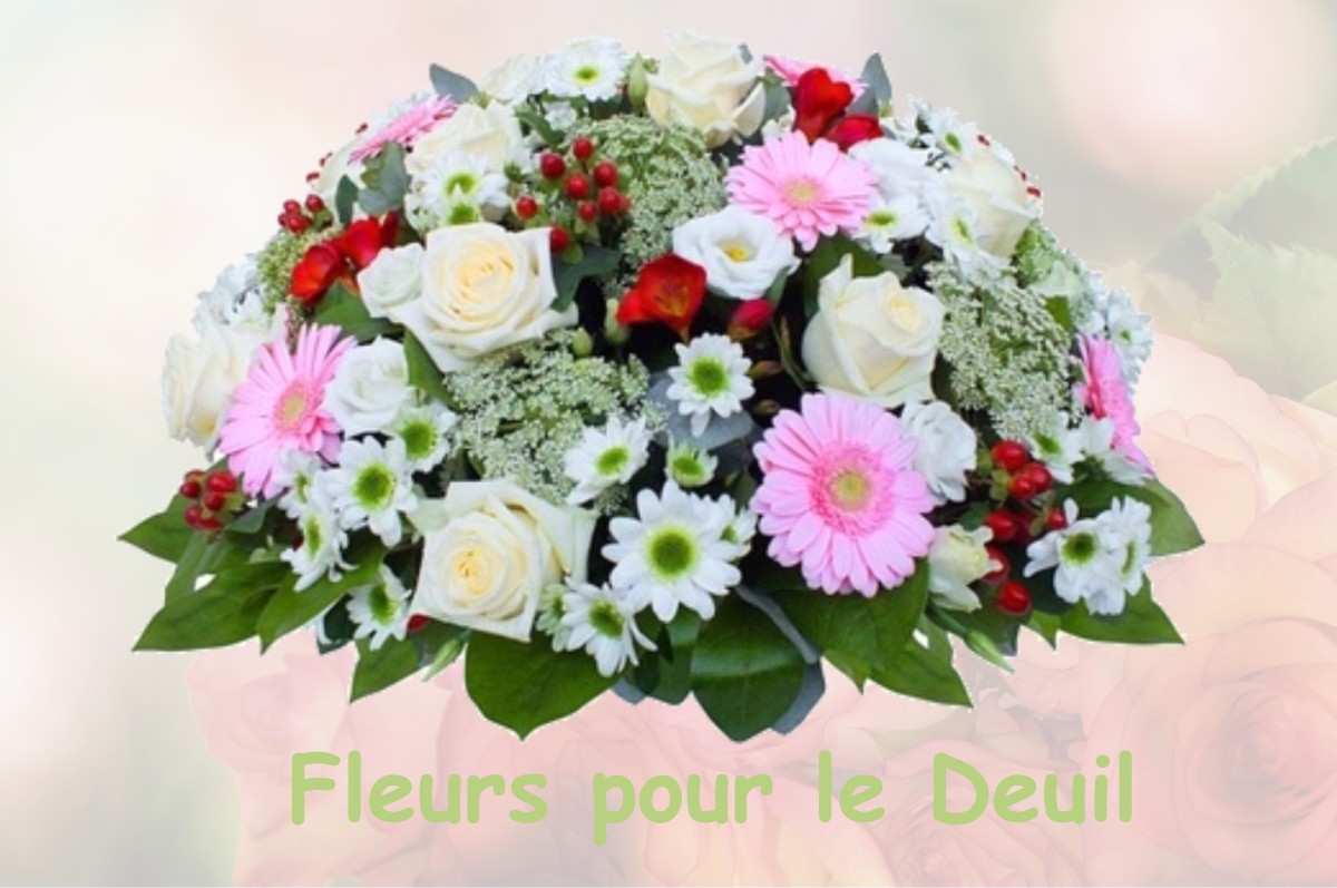 fleurs deuil POUCHARRAMET